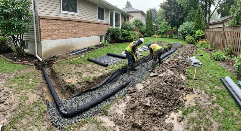 Foundation Drain Repair in Tuscaloosa, AL