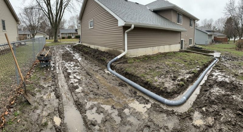 Residential Landscape Drainage in Tuscaloosa, AL