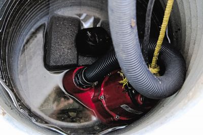 Sump Pump Relocation in Warwick, RI