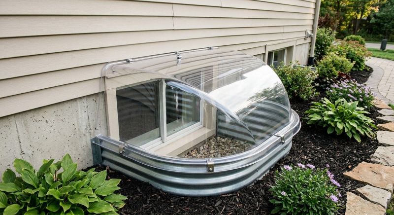 Window Well Cover Installation in Overland Park, KS
