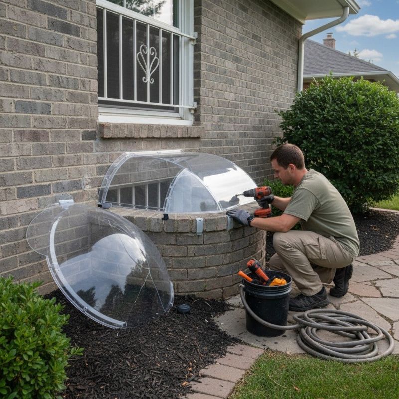 Window Well Installation in Conroe, TX