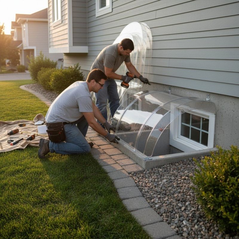 Window Well Installation in Conroe, TX