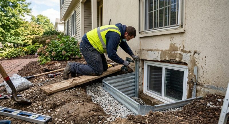 Window Well Waterproofing in Alpharetta, GA