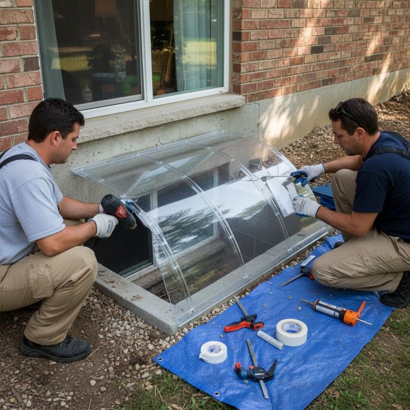 Window Wells Repair in Conroe, TX